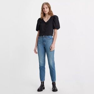 Premium Levis Levi’s WEDGIE ICON FIT ANKLE WOMEN'S JEANS, blue, size 28